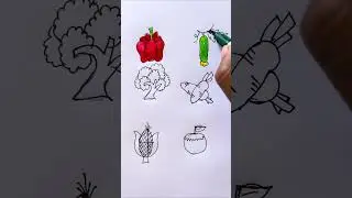Amazing Trick! Convert Numbers into Beautiful Drawings Step-by-Step@10-secondart #trending #viral