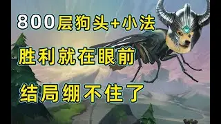 当对面选出狗头+小法，苍蝇子崩溃了