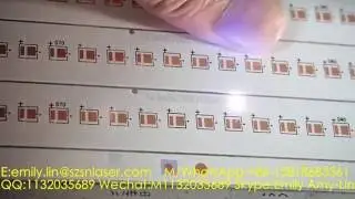 PCB serial number laser printing machine
