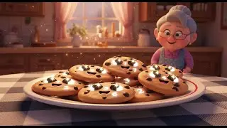 Counting Cookies on Grandma&rsquo;s Plate 🍪 | Learn Numbers for Kids | Fun Preschool Counting Video