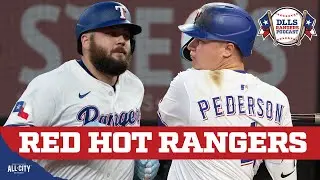 Rangers Are The HOTTEST Team In MLB As Playoff Push Heats Up | DLLS Rangers Podcast