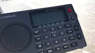 C. Crane CC Skywave SSB receiving Radio Exterior de Espa&ntilde;a