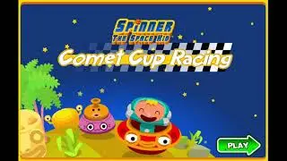 Spinner The Space Kid: Comet Cup Racing - Old Flash Games