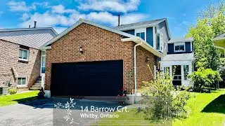 14 Barrow Crt, Whitby ON #adamcui #point88 #WhitbyRealEstate #FamilyHomeWhitby #RealEstateWhitby