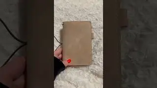 Pocket Cover A Day | Sterling Ink | ChicSparrow #leather #leathercover #planner #bujo #bulletjournal