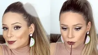 MINHA MAQUIAGEM PRA COMEÇAR 2017! (FÁCIL E RÁPIDA!)
