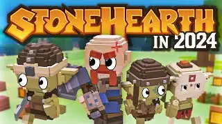Promoting an Archer to a FOOTMAN to Fight Goblins | Stonehearth (#4)