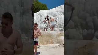 🌞Pamukkale Cleopatra Pool Wonderful Holiday🏖️#pamukkale #travel