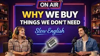 Easy Real-Life English Podcast | What&rsquo;s the REAL Reason We Buy Things We Don&rsquo;t Need?