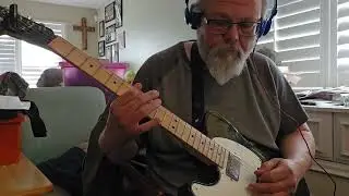 Slow groove first take no rehearsal, sparse drums and bass, rhythm guitar #blues #instrumentalmusic