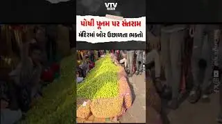 નડિયાદના સંતરામપુર મંદિરમાં ખોબલે-ખોબલે બોર વેરાતા નજરે પડ્યાં, જુઓ Video | VTV Digital