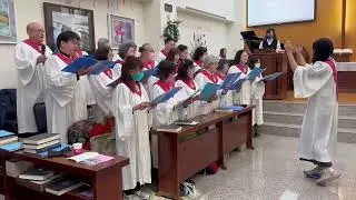 正忠教會 新的一天 努力發揚台語四部合唱的聖歌隊