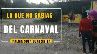 LO QUE NO SABIAS DEL CARNAVAL PALMA SOLA COATZINTLA VER.