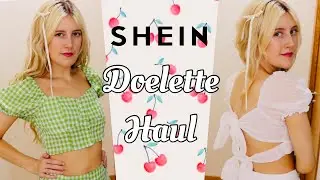 SHEIN doelette try on haul | cute 70s vibes
