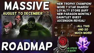 MASSIVE ROADMAP - August to December 2023 | Ascension, Buffs and More | Marvel Contest of Champions