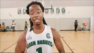 Cohen vs Abramson 2025 Boys basketball post game interview with Cohen Star Guard