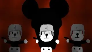 Mickey mouse Barnyard battle (ANALOG HORROR)