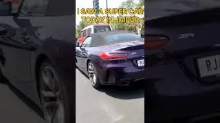bmw car today in jaipur#bmw z4#jaipur#car#supercar#jaipur city#monsterbass