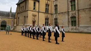 Hymne de la Gendarmerie - Chœur de Filles de France - Répétition - Direction  : Hugo GUTIERREZ