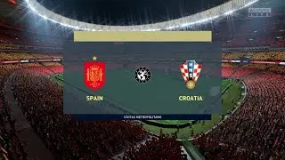 Spain vs Croatia | EURO 2024 | FIFA 23 Xbox