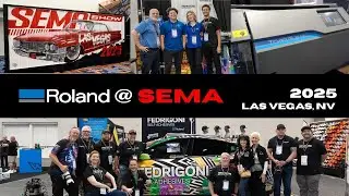 Roland DG XG-640 at SEMA 2025