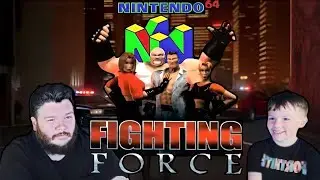 Family Fun: Playing Fighting Force 64 with My Son!