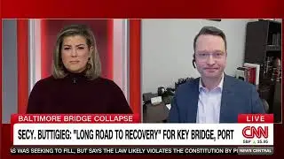 Key Bridge Collapse Challenges - Troy Morgan/CNN News Central