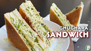 Ghughara Sandwich recipe || Vegetarian recipe - Sattvik Kitchen