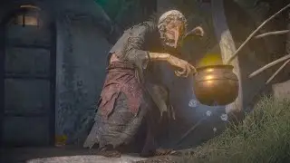 The Witcher 3: Geralt vs Wicked Witch (Boss Fight)