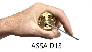 038 Assa D13 picked in hand, gutted. Brown.