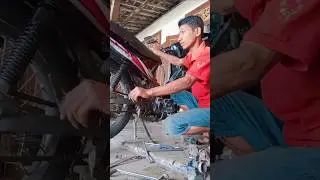 servis motor crypton