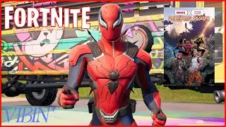 Fortnite - Spider-Man Zero Gameplay Live + Code Giveaway! (Fortnite x Marvel Zero War Skin)