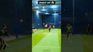 Caught Out 💯 || @SAS Indoor Courts, Kotikawatta || #indoorcricket #cricket #caughtout #fielding