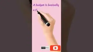 What is Budget |Meaning of Budget| #shorts #shortfeed #budget #budget2023