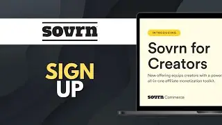Sovrn Commerce Affiliate Program - How To Sign Up