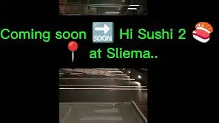 coming soon Hi Sushi 2🍣new branch at 📍 sliema #chefskitchen #japanesecuisine #malta #food #chefstime