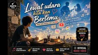💨 Lewat udara kita kan Bertemu 🎶| Lagu baru - Indie Pop Rock 2026❤️| Rindu yang Dikirim Lewat Lagu ✨