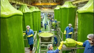 You Won't Believe What This Factory Makes: Biodegradable Glue from Okra