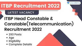 ITBP Head Constable & Constable (Telecommunication) Recruitment 2022 | Latest Vacancy | Full Details