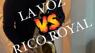 La voz versus rico Royal sax alto