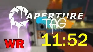 Aperture Tag SPEEDRUN MOD World Record in 11:52