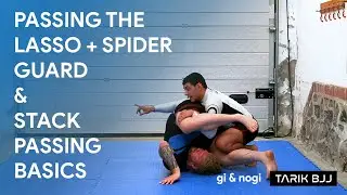Passing the Lasso & Spider Guard + Stack Passing Basics