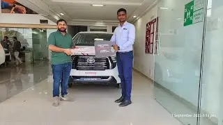 INNOVA CRYSTA ZX MT-SUPER WHITE DELIVERY/ DHIR TOYOTA