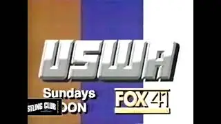 Commercial - USWA Wrestling on Fox41 (1996)