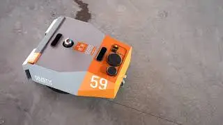 Dusty the Robot at The University of Arizona Grand Challenges Research Building