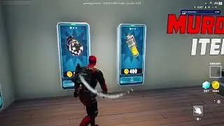 ASMR Jogando MURDER MISTERY no FORTNITE