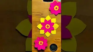 Making Craft Flower #art #drawing #flowers #cartoon #new #lotus #sunflower #lily #shorts #tmkoc