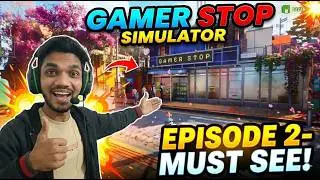 I Built the ULTIMATE Game Store! (Gamer Stop Simulator #2)