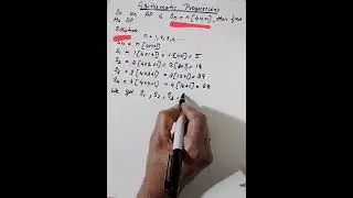 #CBSE#10 Maths#Arithematic Progression#  Sn = n( 4n+1)# Find AP#