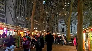 MEGA Event at Bryant Park New York 2025🎊🎄🌨️#modelife #youtube #youtubevideos #foryou #newyork #new